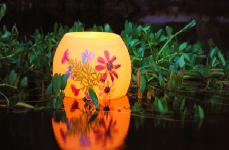 Summer Bouquet mini Honeypot Luminary